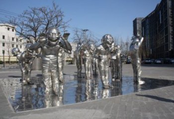 店門口迎賓雕塑 創(chuàng)意景觀雕塑 動漫擺件