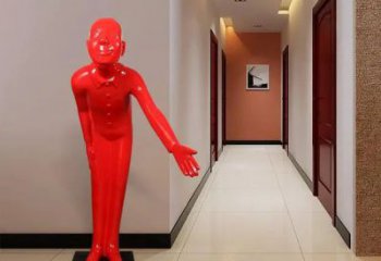 商業(yè)街迎賓雕塑 售樓處雕塑 卡通擺件