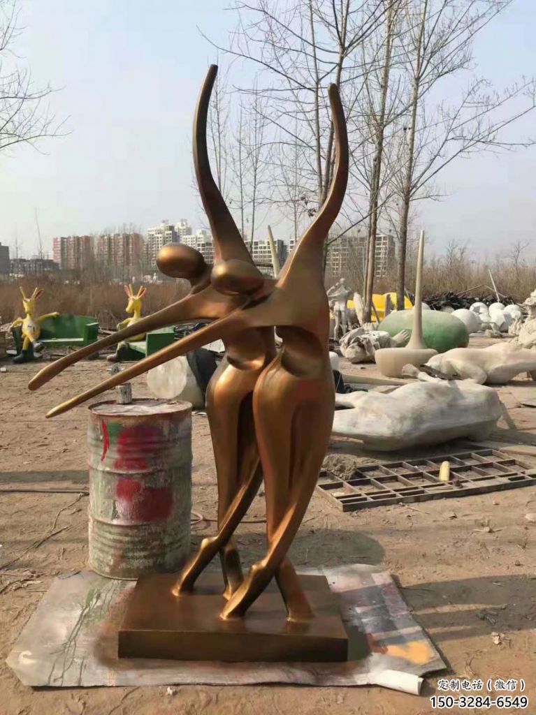 草地吹拉彈唱雕塑 現代校園樂隊雕塑 大型音樂人雕塑