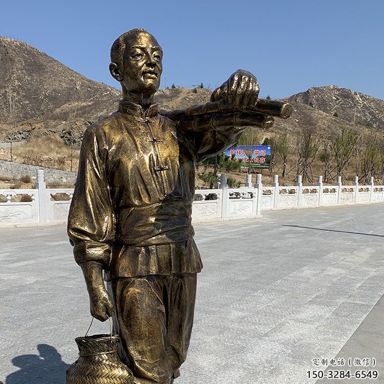 街頭爆米花雕塑 大型別墅區(qū)民俗雕塑 烤漆小吃雕塑