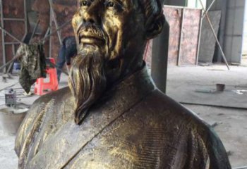 公園李時珍雕塑 創意人物雕塑 美陳名醫雕塑