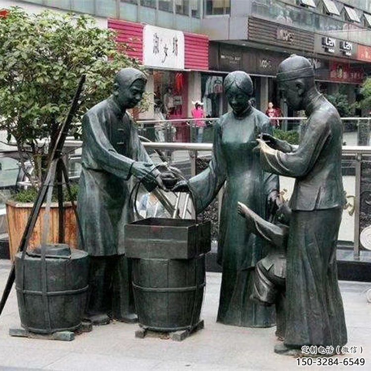 火鍋雕塑 仿真小吃雕塑 烤漆民俗雕塑