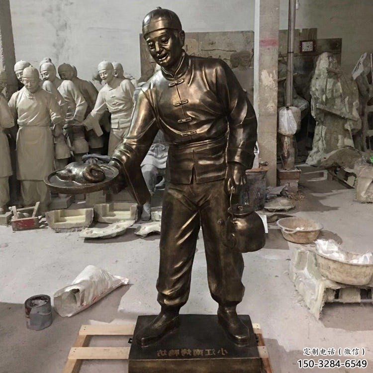 室內火鍋雕塑 仿真民俗雕塑 大型小吃雕塑