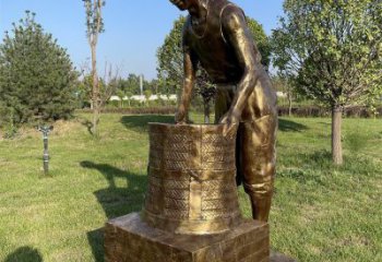 茶道雕塑 戶(hù)外園林民俗雕塑 住宅小區(qū)制茶雕塑