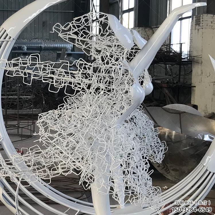 抽象舞蹈雕塑 仿古跳舞雕塑 室內(nèi)演員雕塑