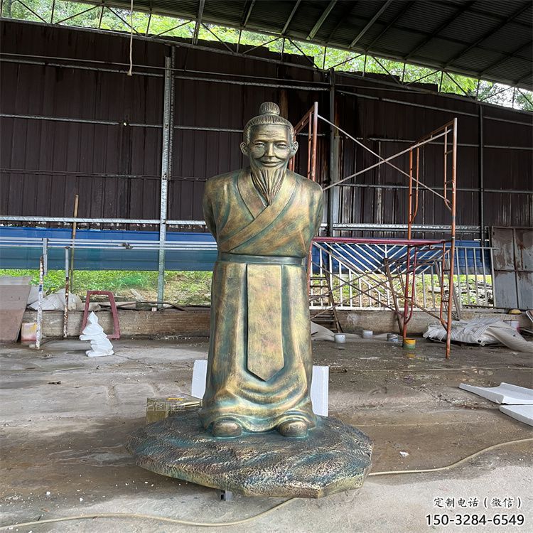 住宅小區看書雕塑 仿古人物雕塑 公園學生雕塑