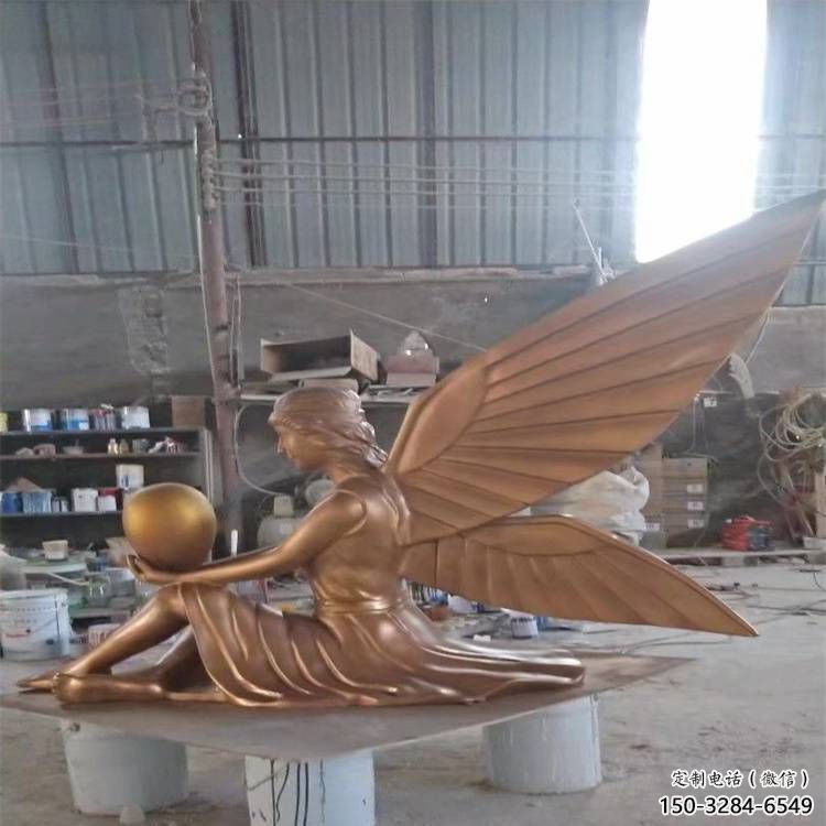 仿古和平女神雕塑 彩繪人物雕塑 現代歐式雕塑