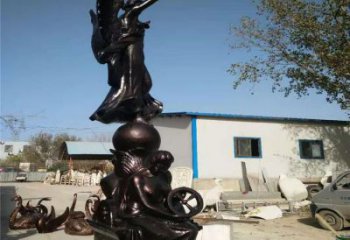 園林和平女神雕塑 大型歐式雕塑 中式人物雕塑