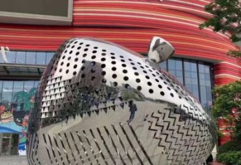 庭院陀螺雕塑 公園草雕塑 鍛造地標雕塑