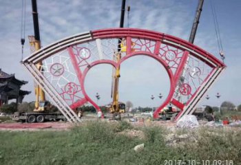 室內大門雕塑 仿真景觀雕塑 大型拱門雕塑