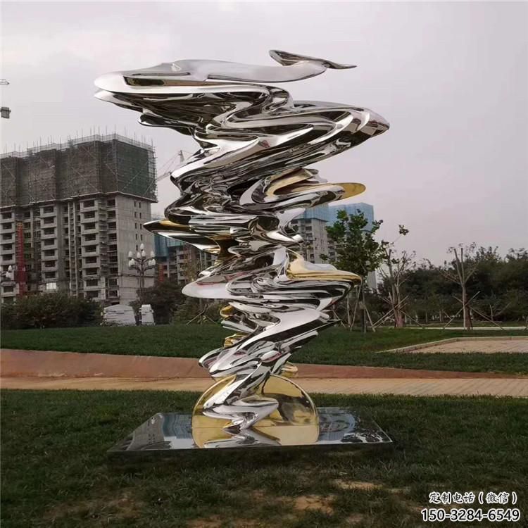 大門口浪花雕塑 發光公園波浪雕塑 仿真波浪雕塑