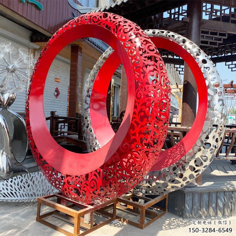 步行街磁鐵雕塑 游樂場雕塑 鑄造u型雕塑