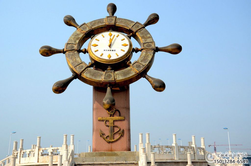 鐘表雕塑 歐式步行街時(shí)鐘雕塑 大型雕塑