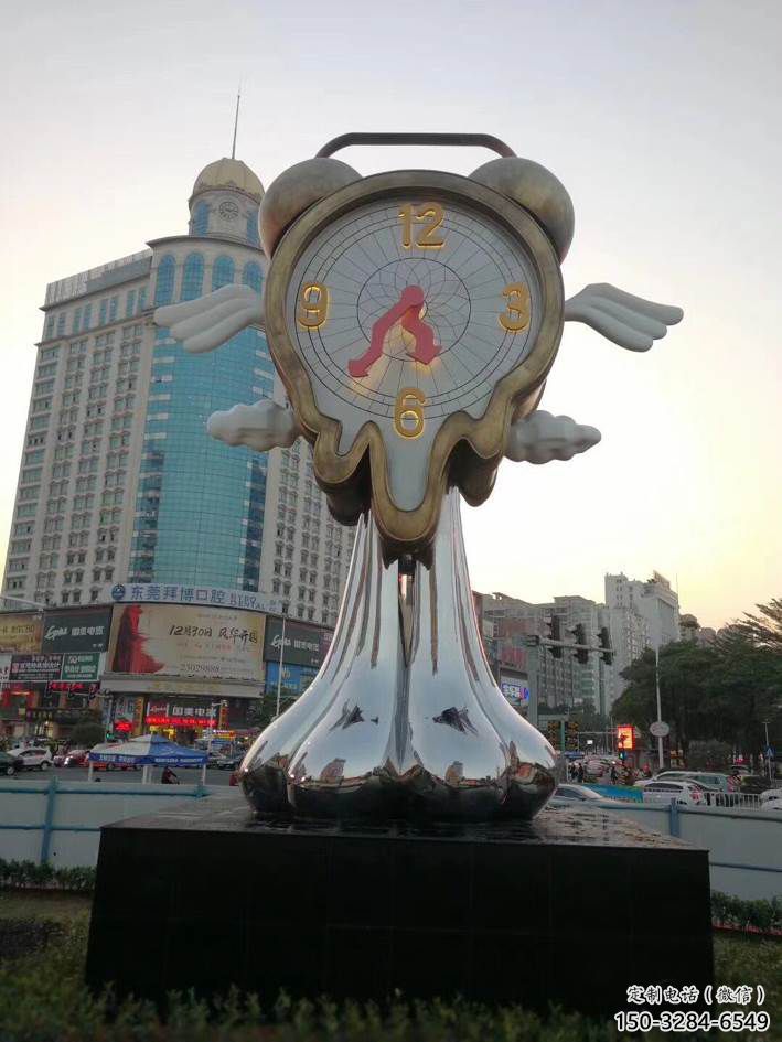 鐘表雕塑廠家 時鐘時鐘雕塑 噴漆雕塑