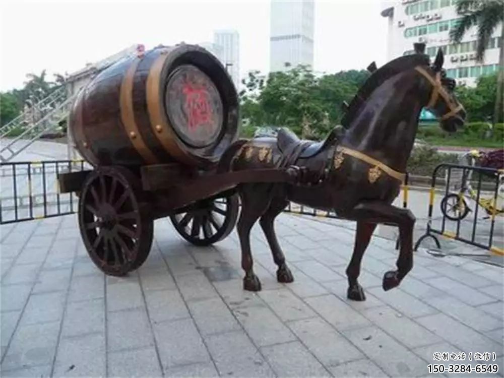 戶外酒壇子雕塑 噴漆酒文化雕塑 燈光酒壇雕塑