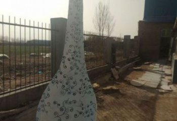 步行街湯匙雕塑 游樂(lè)場(chǎng)勺子雕塑 鑄造雕塑