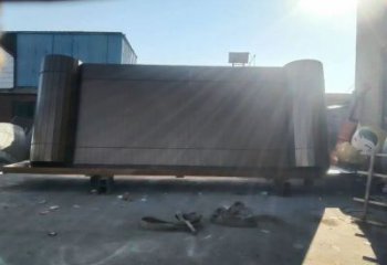 烤漆書簡雕塑 鋼管書雕塑 室內標識雕塑