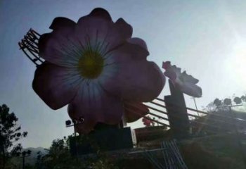 美陳指環雕塑 異形噴水戒指環雕塑 酒店標識雕塑