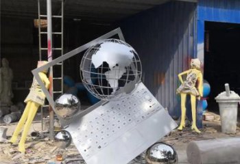 商業街電腦雕塑 烤漆筆記本雕塑 彩繪雕塑