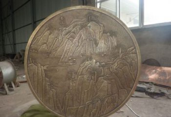 戶外?；盏袼?噴漆浮雕雕塑 大型景墻雕塑