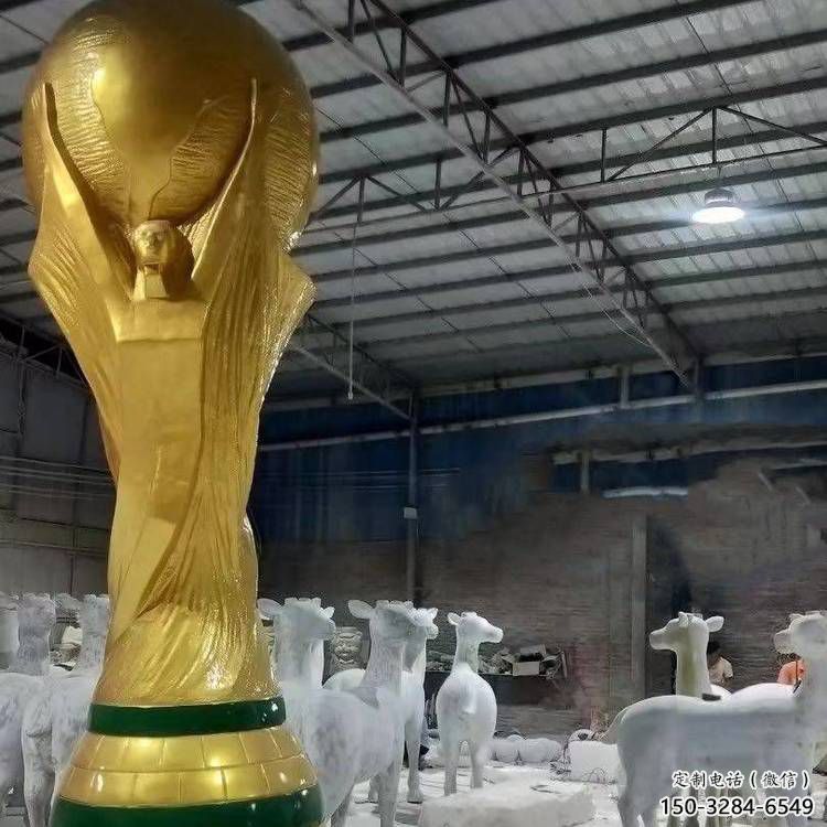 大型獎(jiǎng)杯雕塑廠家 鍛造發(fā)光標(biāo)識(shí)雕塑 房地產(chǎn)紀(jì)念雕塑