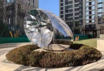 美陳松塔雕塑 異形噴水雕塑 酒店松果造型