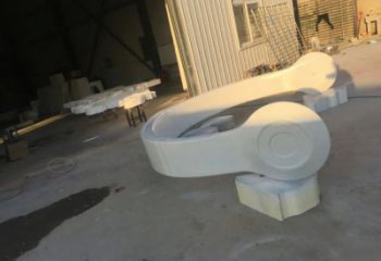 歐式耳麥雕塑 抽象希望音樂雕塑 景觀耳機雕塑