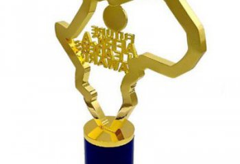 中式獎杯雕塑 啞光標識雕塑 游樂場紀念雕塑