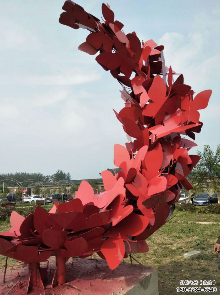 園林花環雕塑 大型環形雕塑 中式雕塑