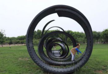 仿古膠卷雕塑 騰飛雕塑 房地產(chǎn)膠片雕塑