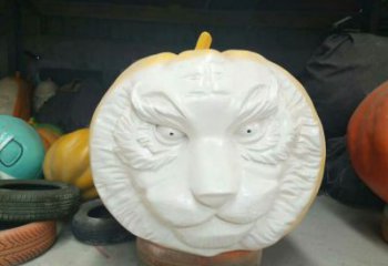 幾何骷髏雕塑 發光公園骷髏頭雕塑 大門口鬼怪雕塑