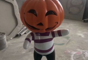 街頭骷髏雕塑 大型別墅區骷髏頭雕塑 鋼管鬼怪雕塑