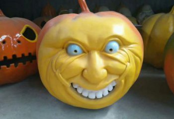 中式骷髏雕塑 啞光鬼怪雕塑 游樂(lè)場(chǎng)骷髏頭雕塑