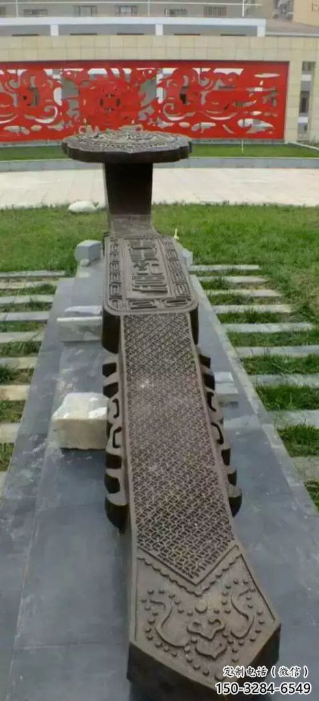 幾何如意雕塑 發(fā)光公園雕塑 大門(mén)口建筑雕塑