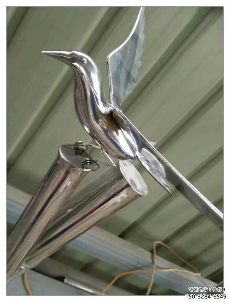 大型竹葉雕塑 鍛造發光竹類雕塑 房地產植物雕塑