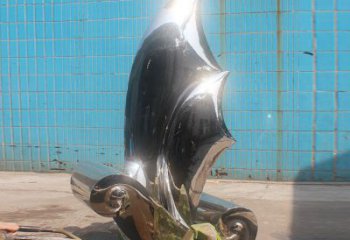 廣場揚(yáng)帆雕塑 抽象風(fēng)帆雕塑 烤漆遠(yuǎn)航雕塑