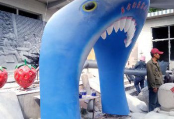 別墅區大門雕塑