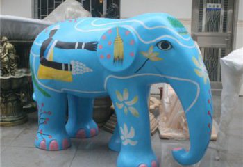 廣場大象雕塑供求，露天雕塑，彩繪大象雕塑標準