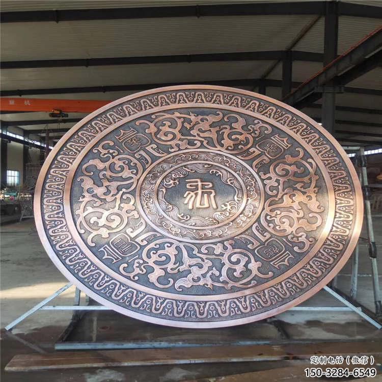 鑄銅福字浮雕制造商，城區小品，福字浮雕定制