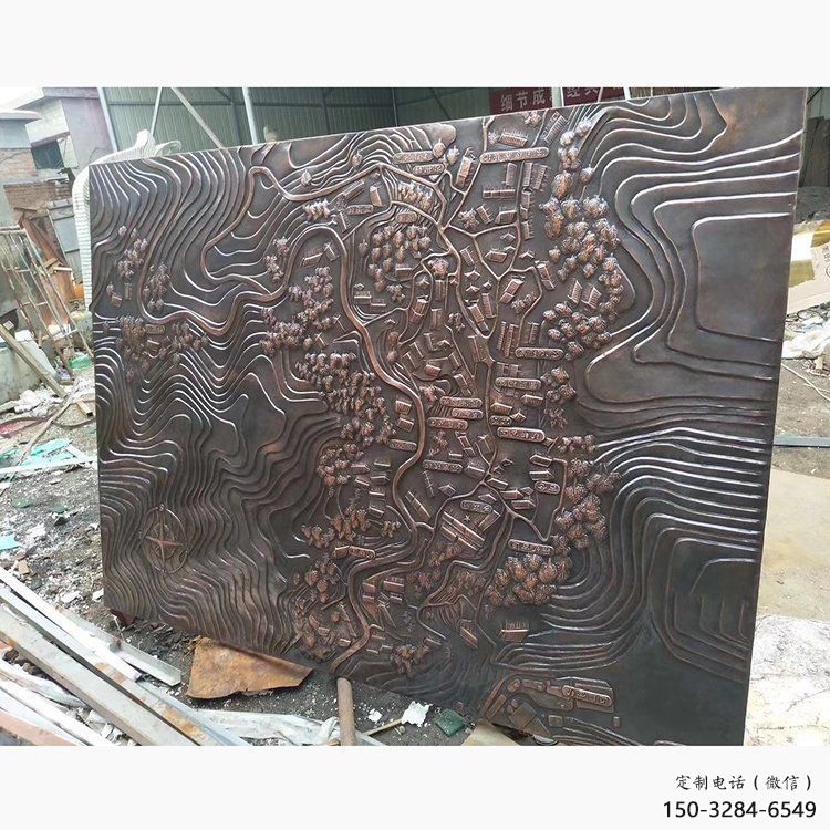 現代浮雕定制廠家，中式工藝，景觀黨建浮雕優價