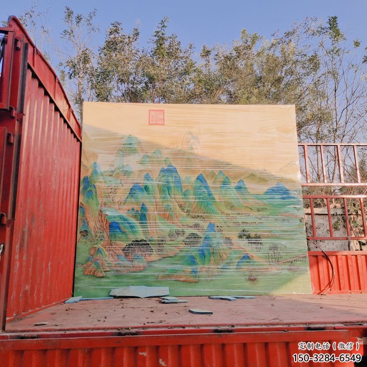 景觀浮雕預定，黃銅構件，景觀廣場浮雕選定