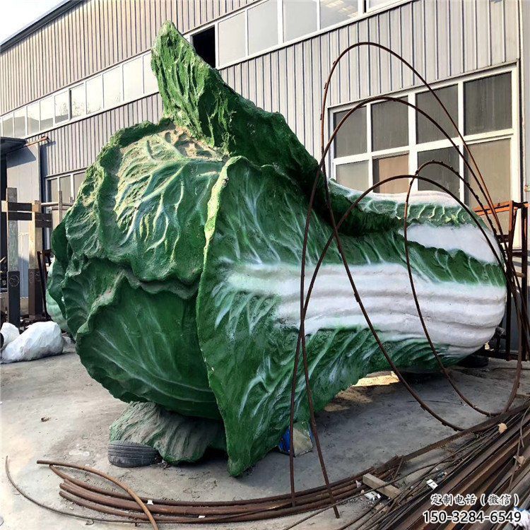 景觀果籃雕塑制造，歐式風(fēng)格，白菜果籃雕塑定價
