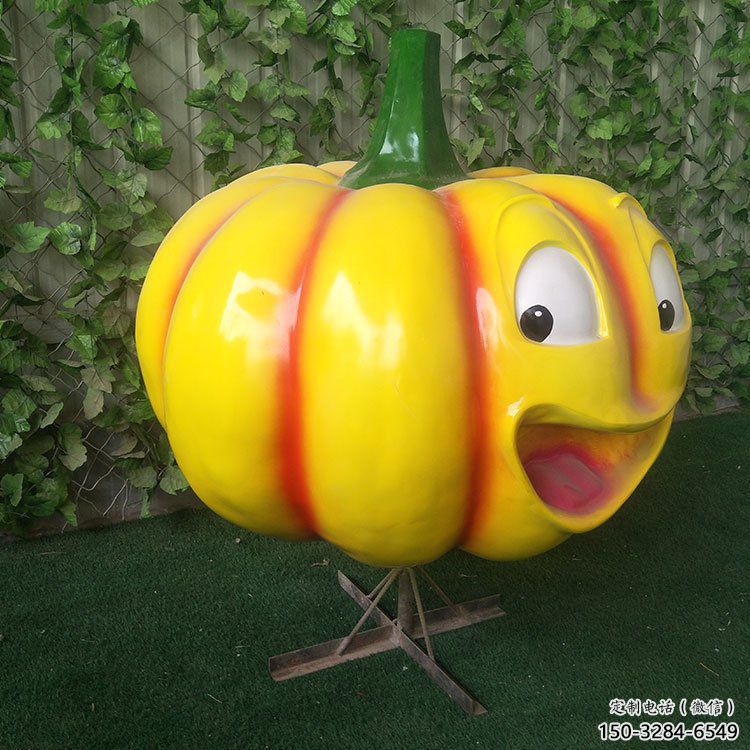 果籃雕塑服務商，美陳雕塑，南瓜果籃雕塑精選