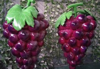 小果籃雕塑生產商，街頭藝術，葡萄果籃雕塑精選