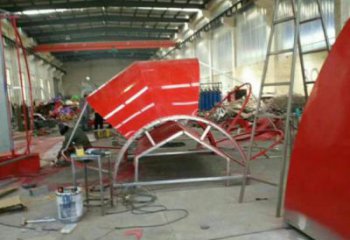 廣場花籃雕塑訂做，城市雕塑，景觀葵花花籃雕塑工程精品