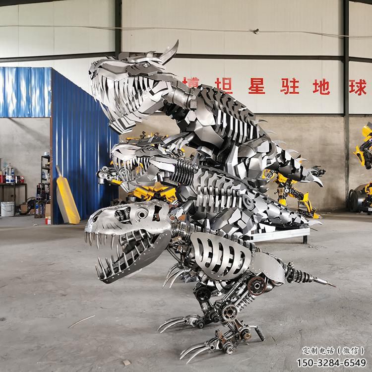 公園機器人雕塑