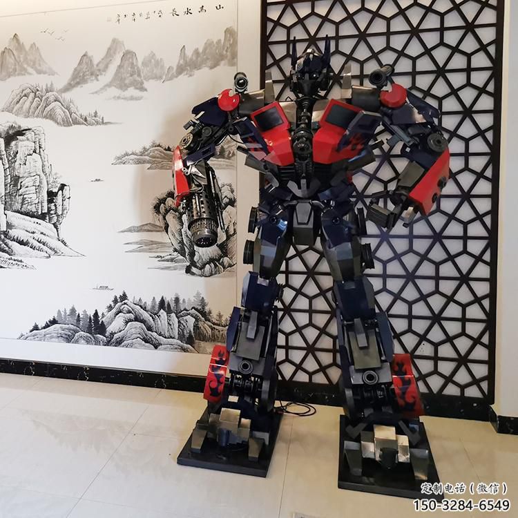 動漫城擎天柱雕塑