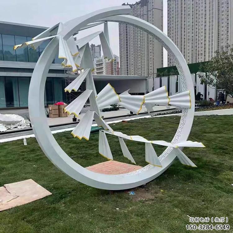 宣傳主題雕塑廠家制作，藝術(shù)形象標(biāo)識，地標(biāo)美陳雕塑