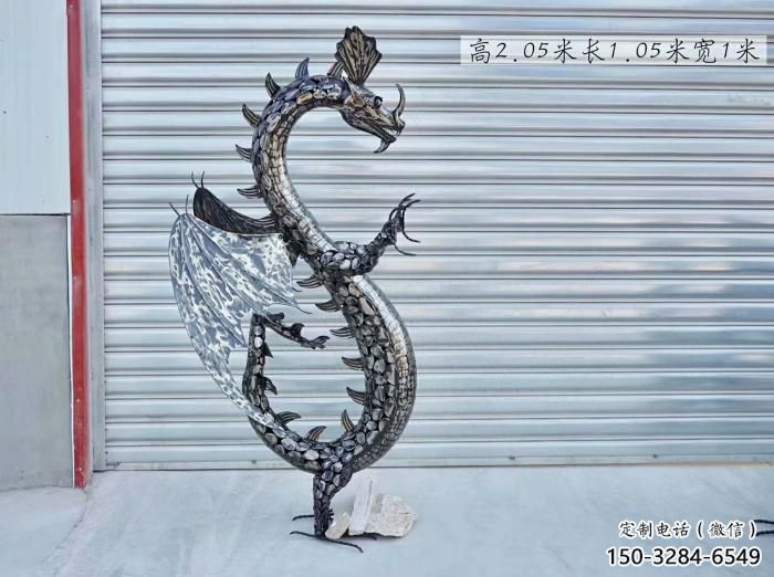 城市恐龍雕塑標準，金屬制作，景觀鐵藝恐龍雕塑優價