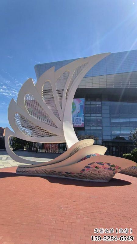 揚(yáng)帆遠(yuǎn)航雕塑特供，白鋼構(gòu)件，不銹鋼揚(yáng)帆遠(yuǎn)航雕塑供應(yīng)